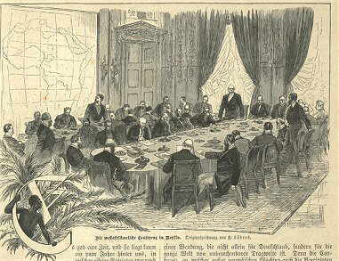 Colonial partitioning of Africa in Berlin Conference of 1884–1885