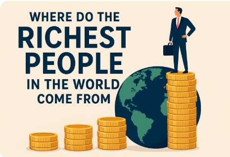 Where Do the Richest People in the World Come From? A Data-Driven Look at Global Billionaires